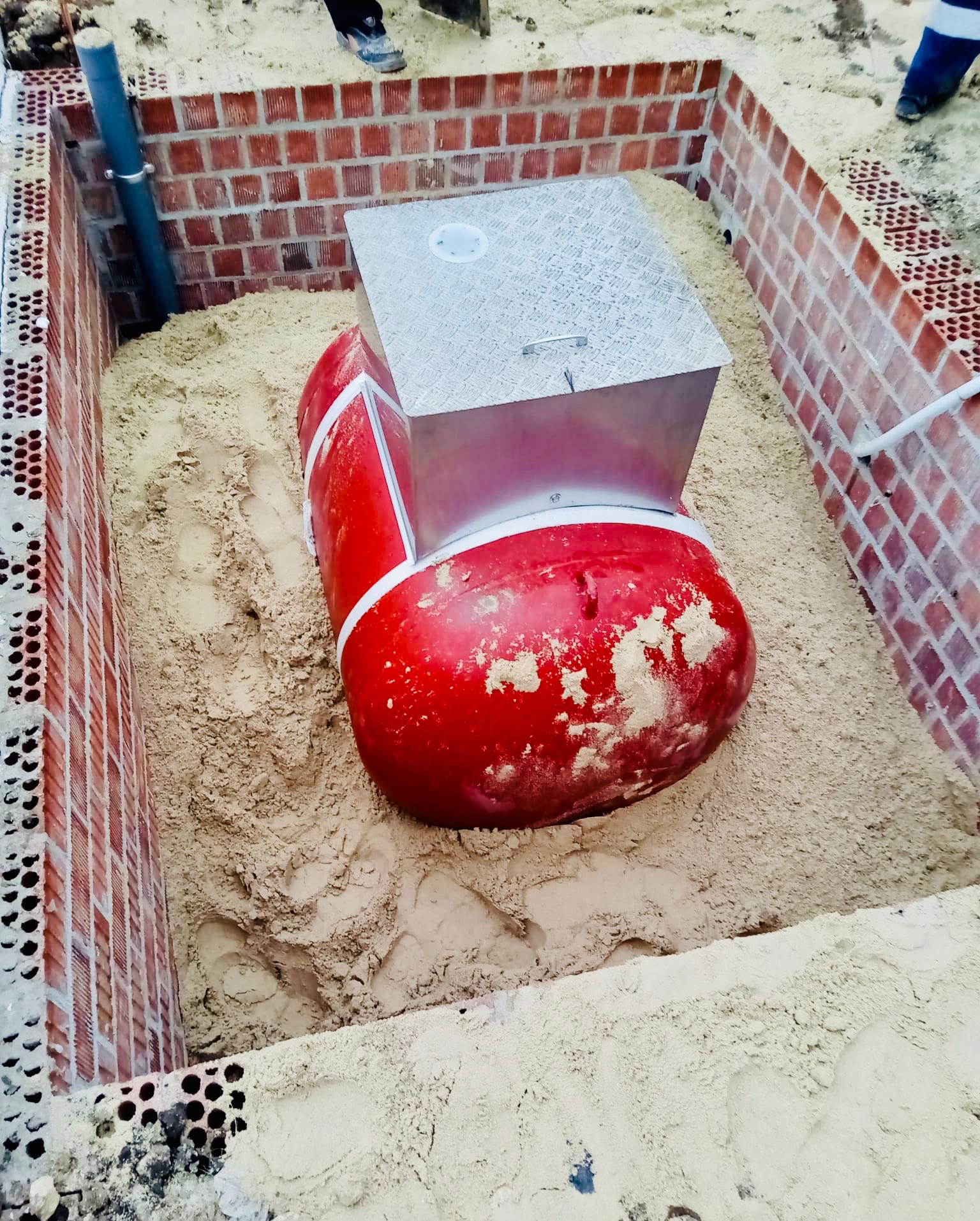 Iberclimagas deposito enterrado en malaga